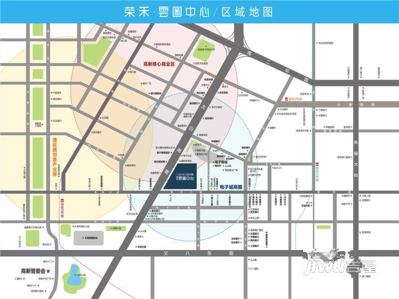 荣禾雲圖中心位置交通图图片