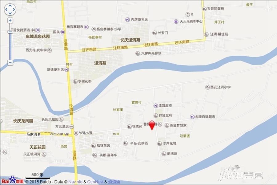 西安昌建城位置交通图
