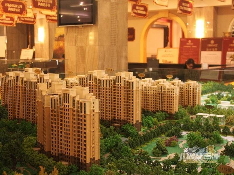 中海紫御华府·中海派沙盘图图片