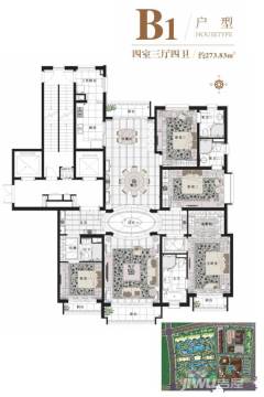 西安星河湾三期户型图-房型图-平面图-吉屋网