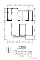 锦园曲江龙邸3室2厅2卫146㎡户型图