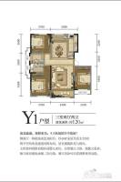 中国铁建西派国际3室2厅2卫120㎡户型图
