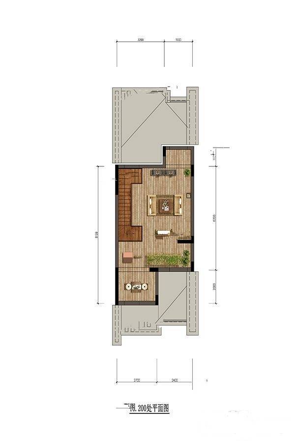 阳光城上林府2室2厅3卫160㎡户型图