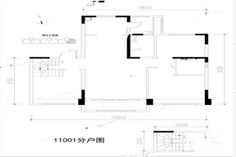 碧桂园凤凰城3室2厅2卫130㎡户型图