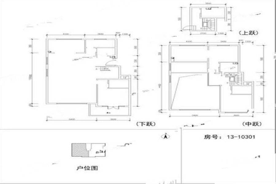 中国铁建西派国际4室2厅2卫237㎡户型图