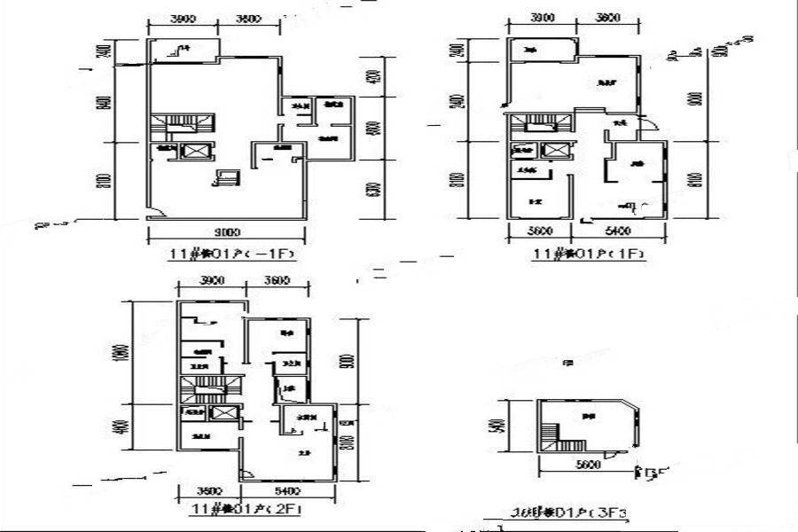 龙记玖玺4室2厅5卫473㎡户型图