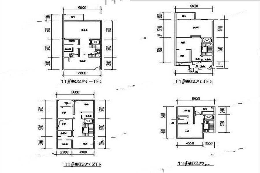 龙记玖玺3室2厅5卫341㎡户型图