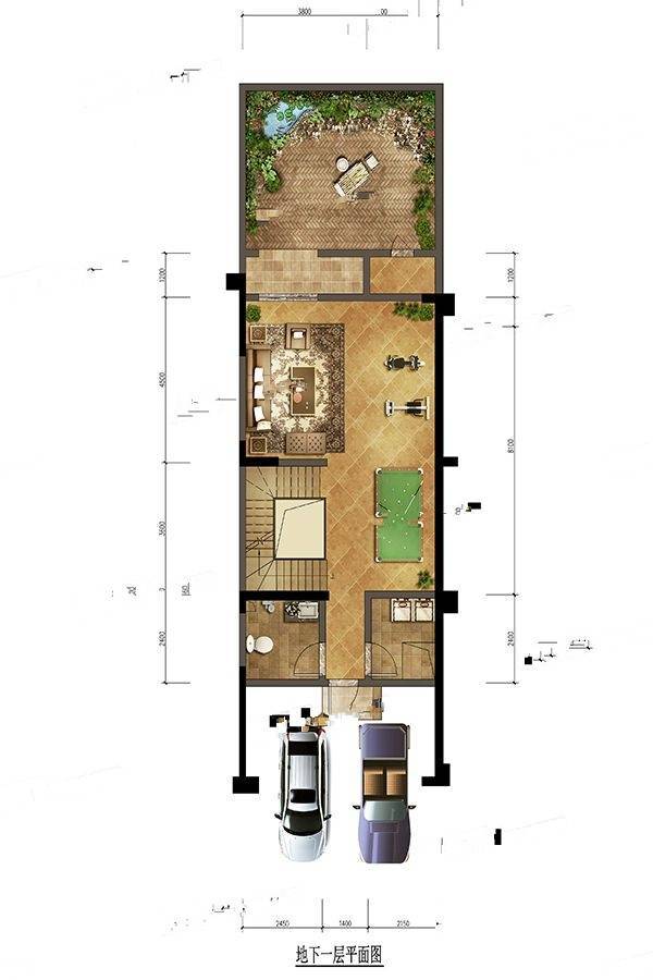 阳光城上林府3室2厅3卫180㎡户型图