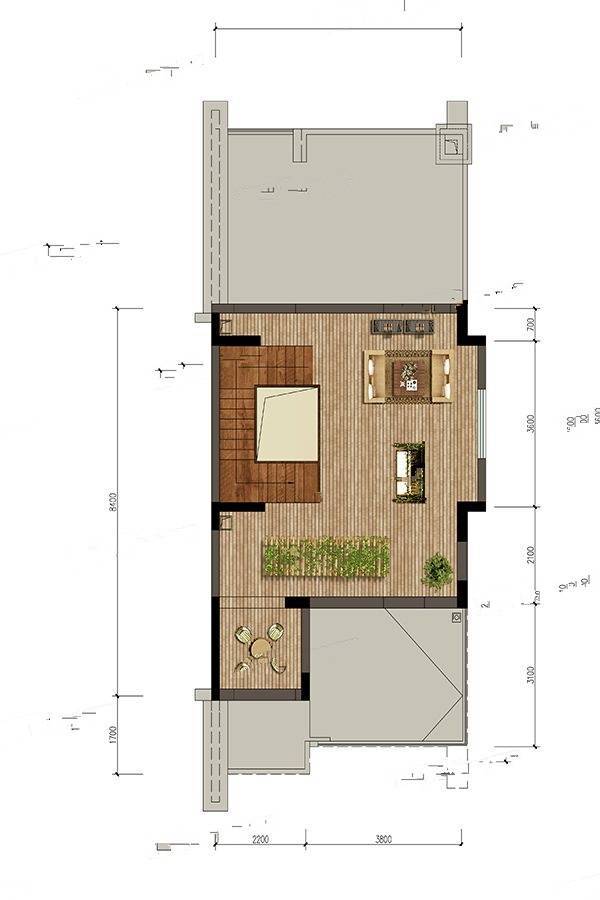 阳光城上林府3室2厅3卫180㎡户型图