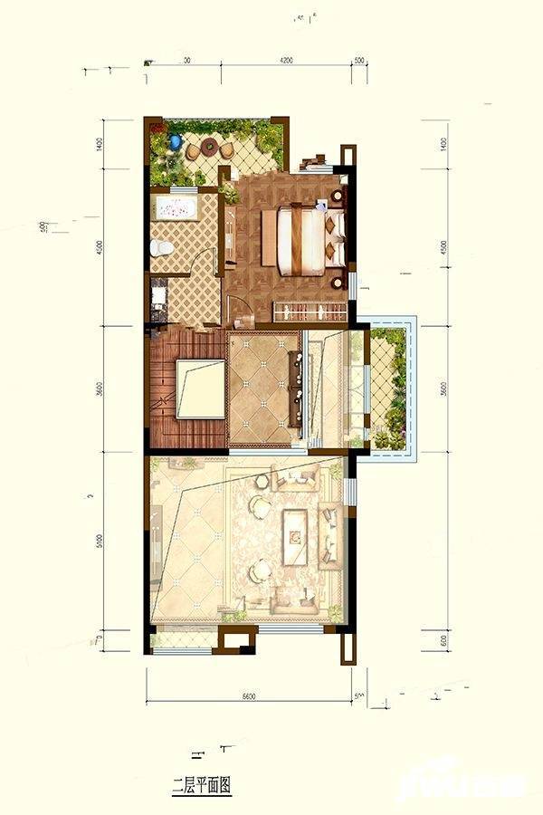 阳光城上林府3室3厅3卫200㎡户型图