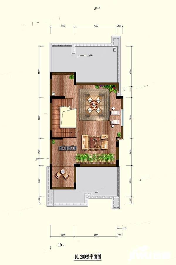 阳光城上林府3室3厅3卫200㎡户型图