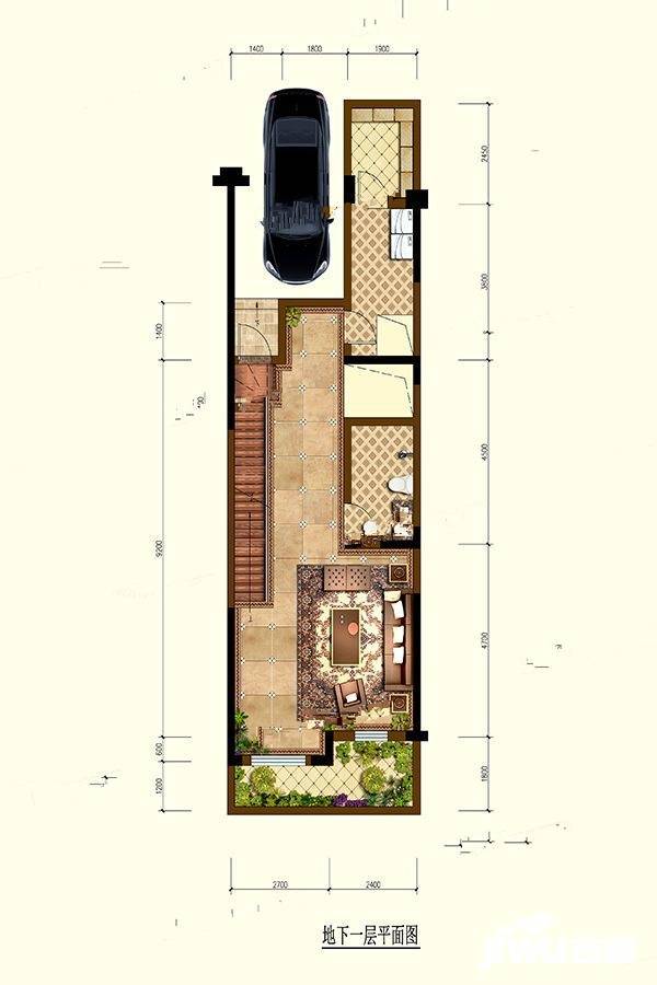 阳光城上林府2室2厅3卫160㎡户型图