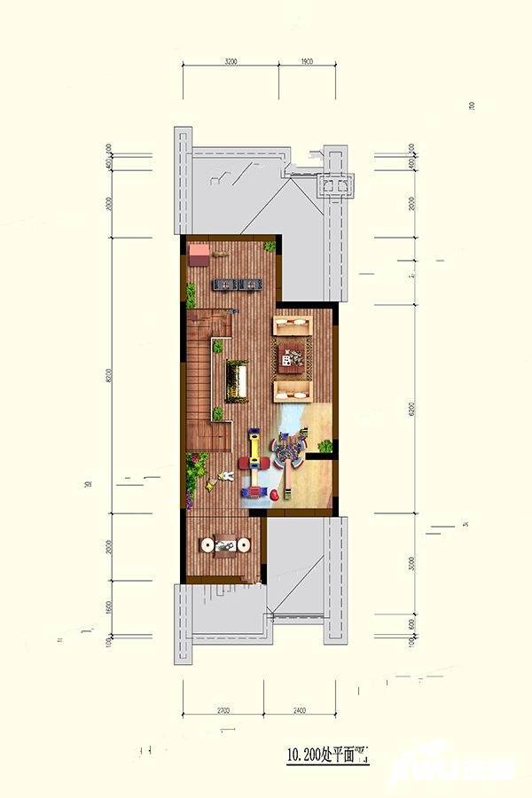 阳光城上林府2室2厅3卫160㎡户型图