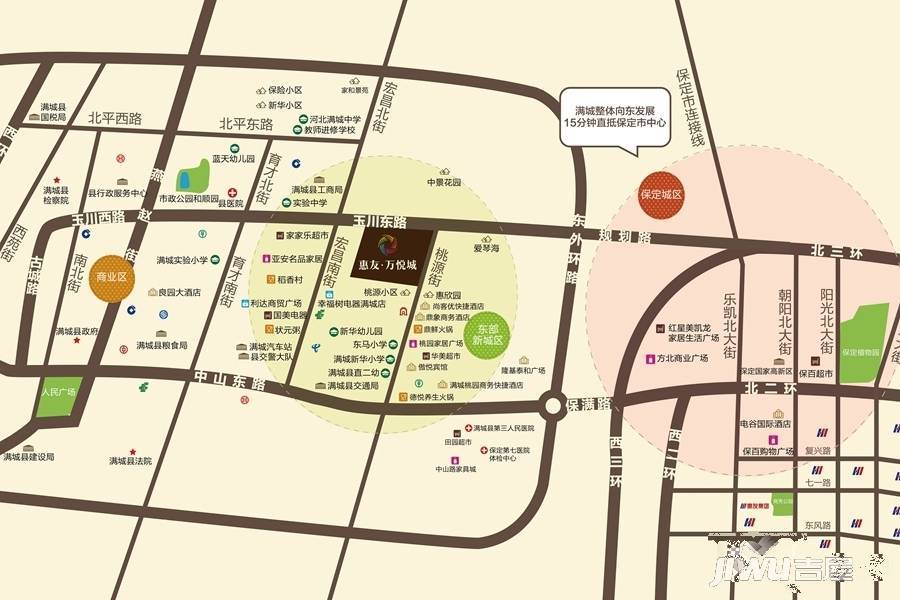 惠友万悦城位置交通图图片