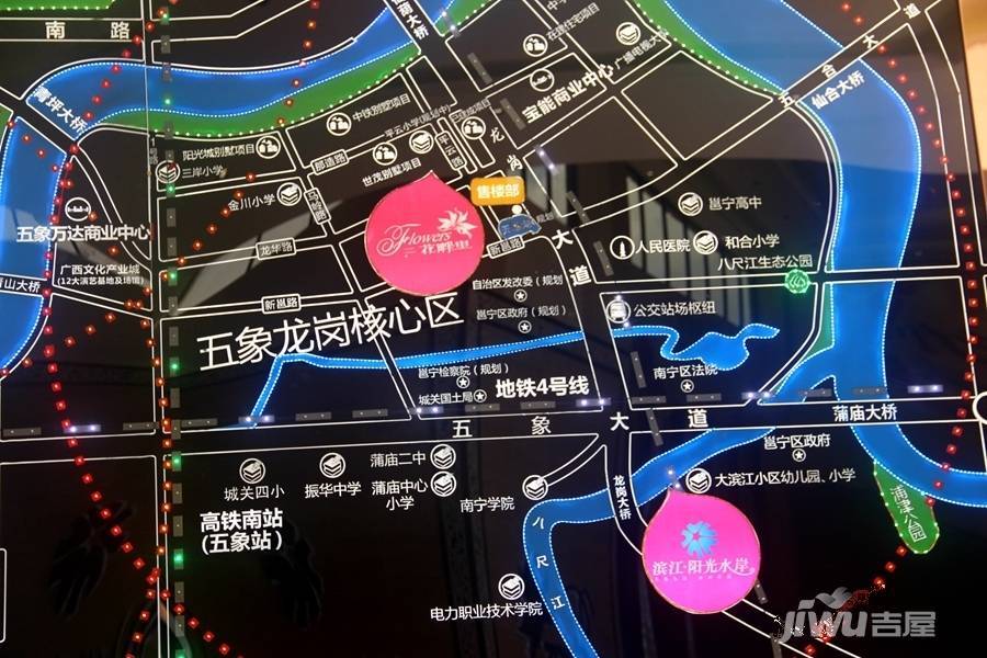 滨江阳光水岸位置交通图图片