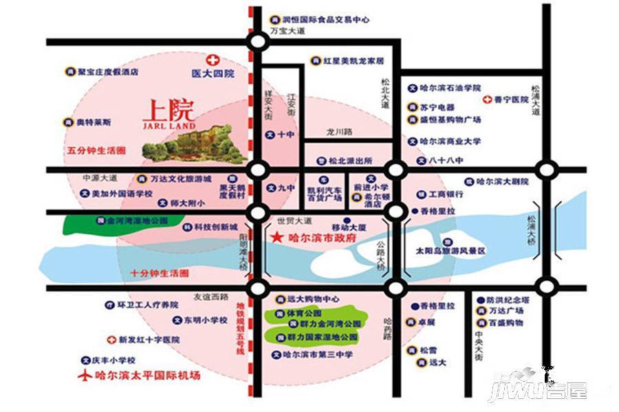 恒大锦苑位置交通图