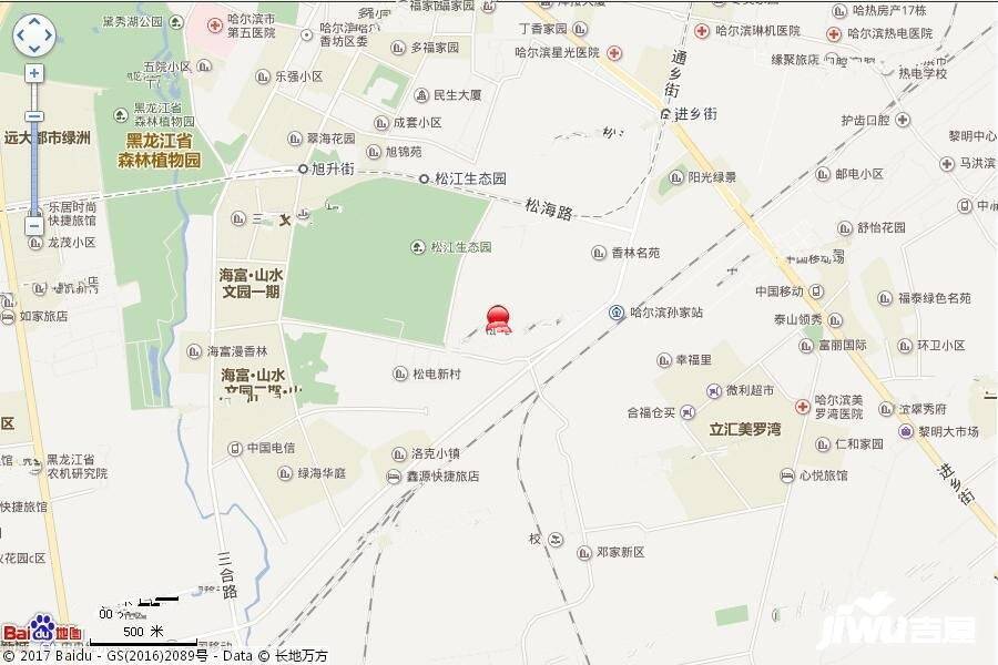 香湾青城位置交通图