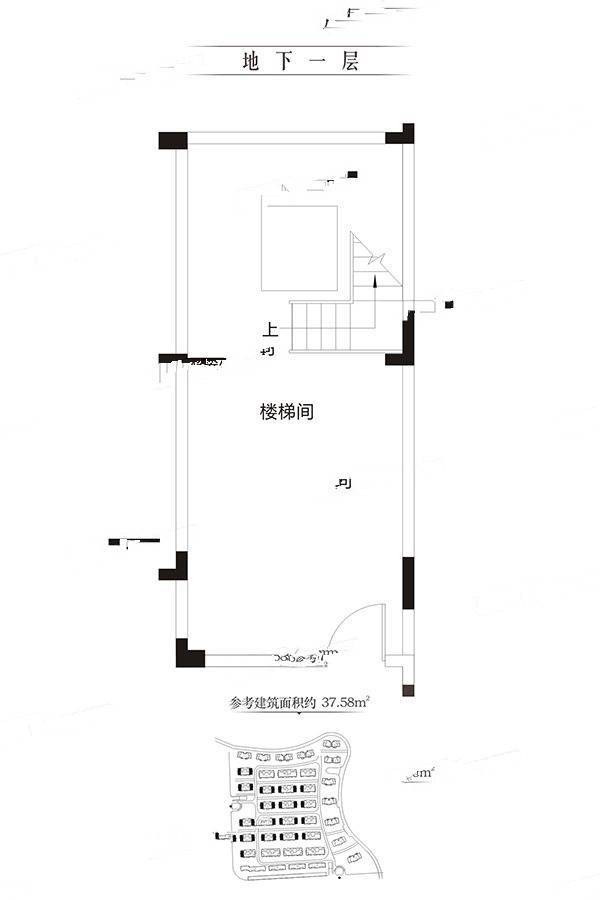 保利水韵长滩五期和墅3室3厅3卫263.1㎡户型图