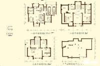 御泉国际公馆4室3厅4卫389㎡户型图