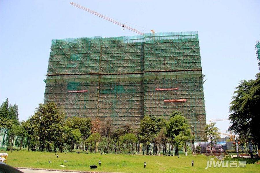 怡人城市花园实景图图片