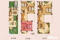 观唐别院6室2厅3卫218㎡户型图