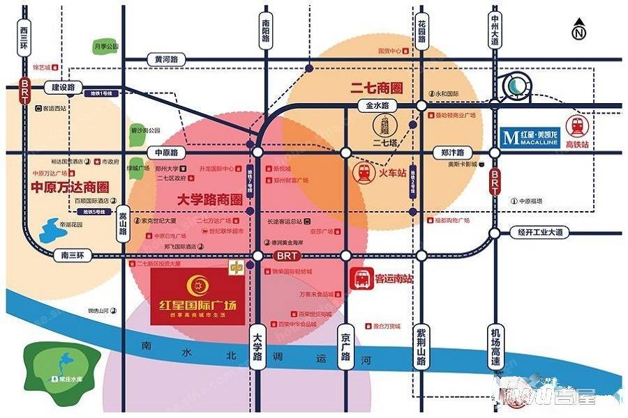红星国际广场位置交通图