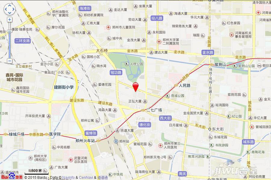 大商铂悦城位置交通图