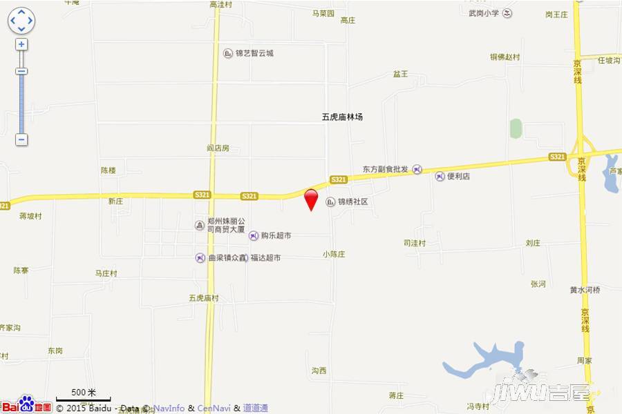 锦绣社区位置交通图