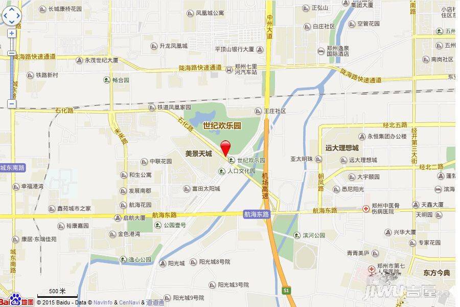 泰来怡居位置交通图图片
