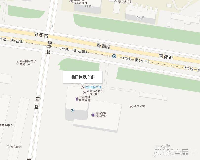 佳田国际广场位置交通图图片