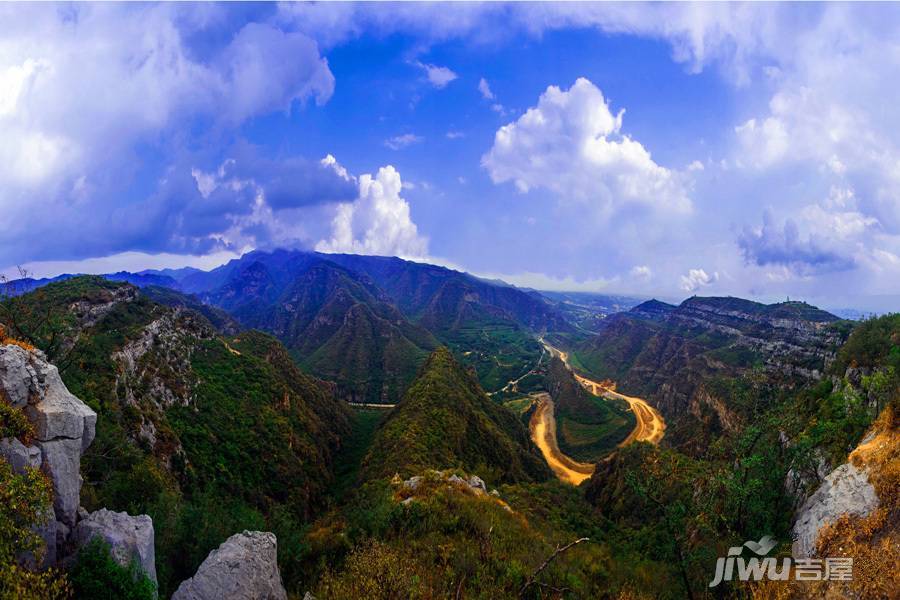 青龙山国际生态示范区实景图图片