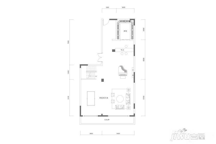 建业海马九如府5室2厅6卫294㎡户型图