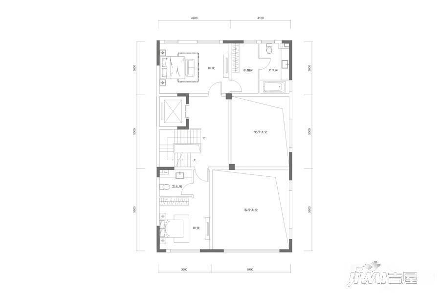 建业海马九如府6室2厅7卫420㎡户型图