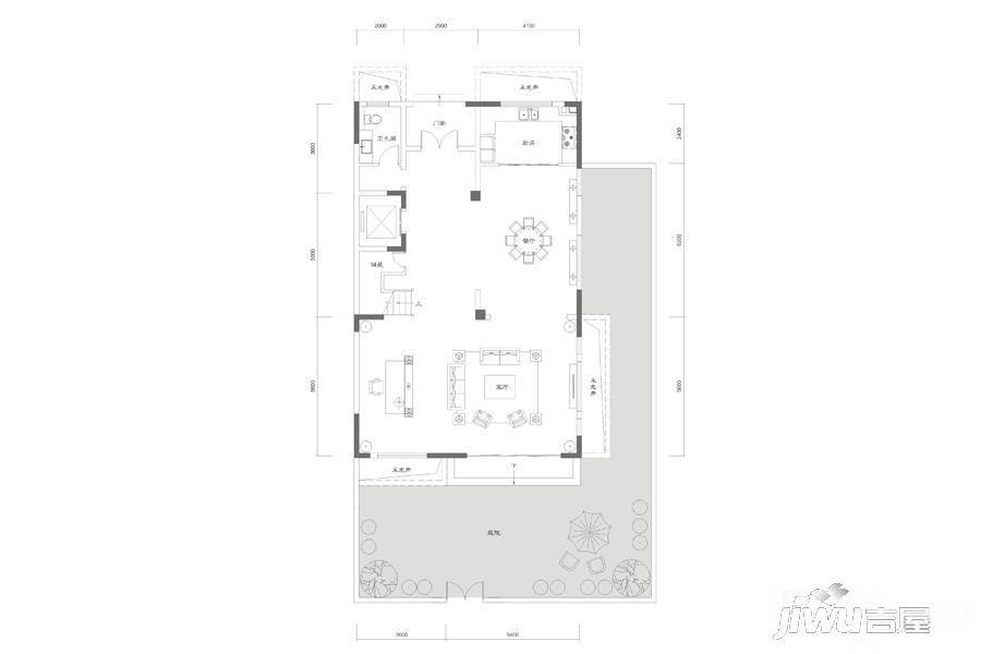 建业海马九如府6室2厅7卫420㎡户型图