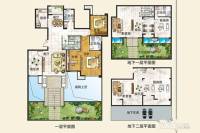 中建观湖国际3室2厅2卫142㎡户型图