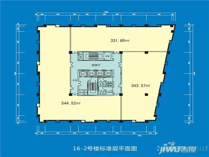 河南省国家大学科技园东区6室1厅0卫1218㎡户型图