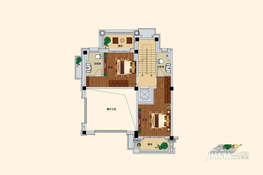 碧桂园翡翠湾5室3厅5卫400㎡户型图