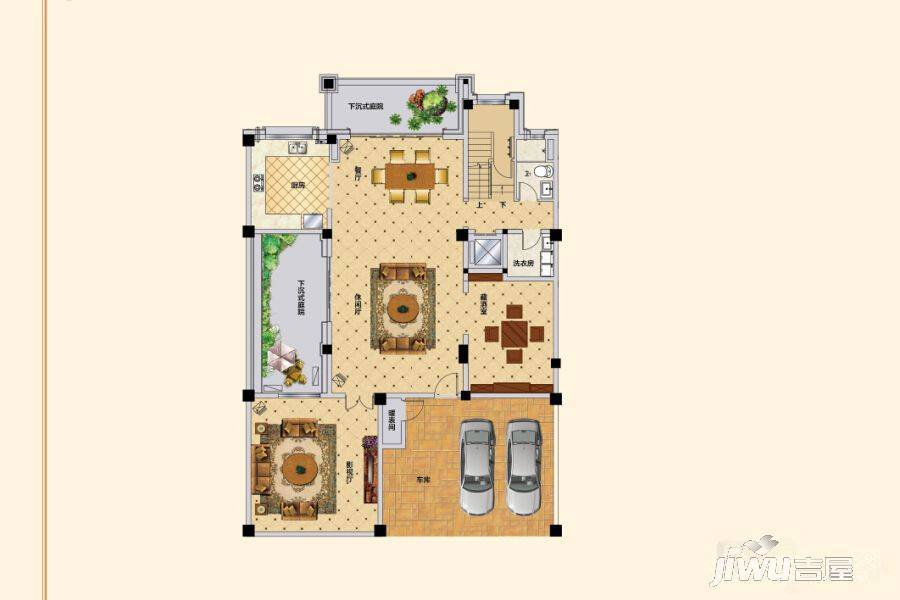 碧桂园翡翠湾5室6厅5卫400㎡户型图