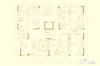 中力龙湾公馆8室2厅2卫331㎡户型图