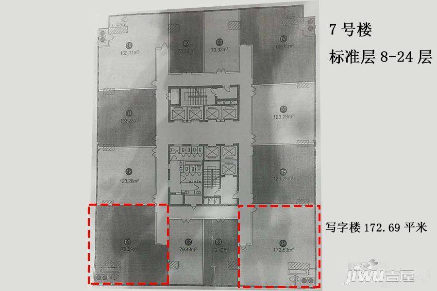 宏光协和城邦1室0厅0卫172.7㎡户型图