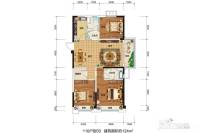 碧桂园翡翠湾4室2厅2卫124㎡户型图