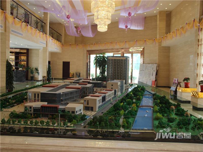 长乐海峡建材家居城SOHO沙盘图图片