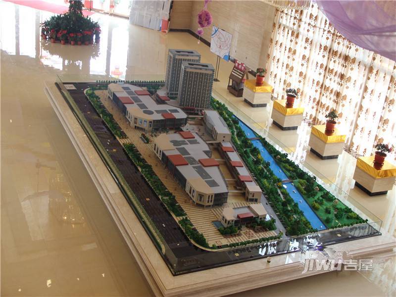 长乐海峡建材家居城SOHO沙盘图图片