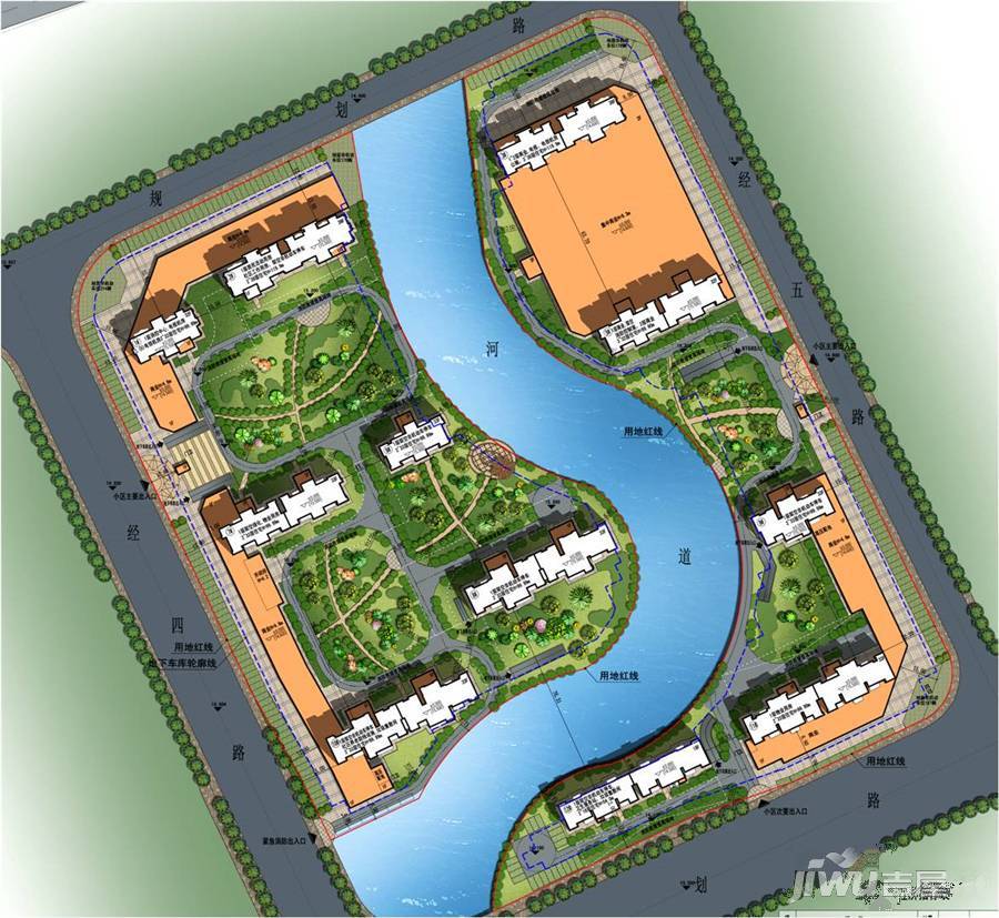 中联名城规划图图片
