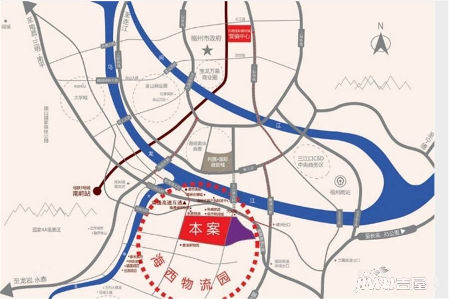 东南国际建材城位置交通图图片