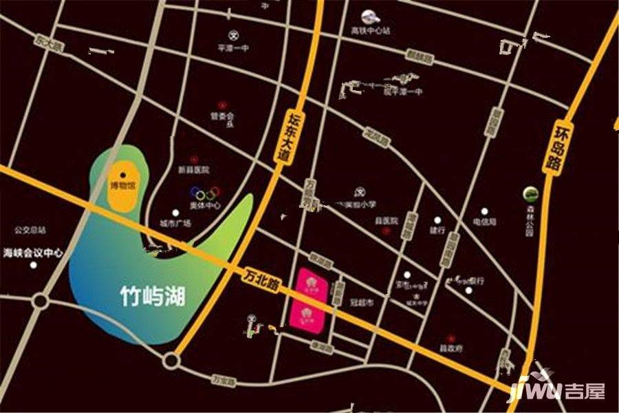 富春城位置交通图2