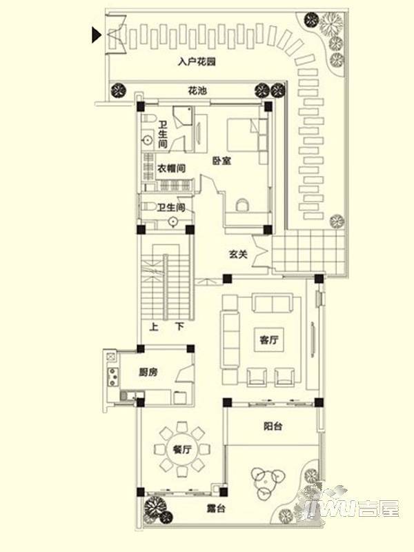 龙江云山墅10室4厅9卫260㎡户型图