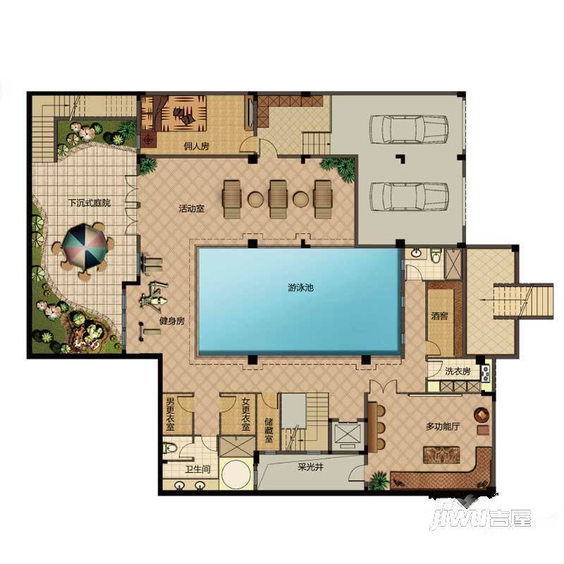 融侨·观山府普通住宅1150㎡户型图