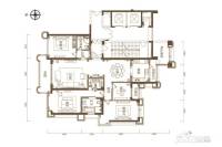 建发领第4室3厅2卫200㎡户型图