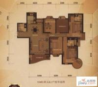 东方名城4室2厅3卫187.9㎡户型图